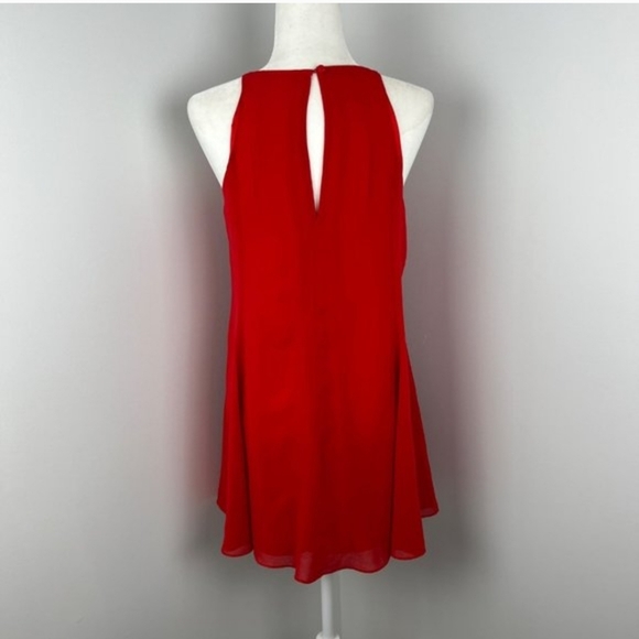 Lulu's Vibrant Red Mini Dress - Picture 4 of 7